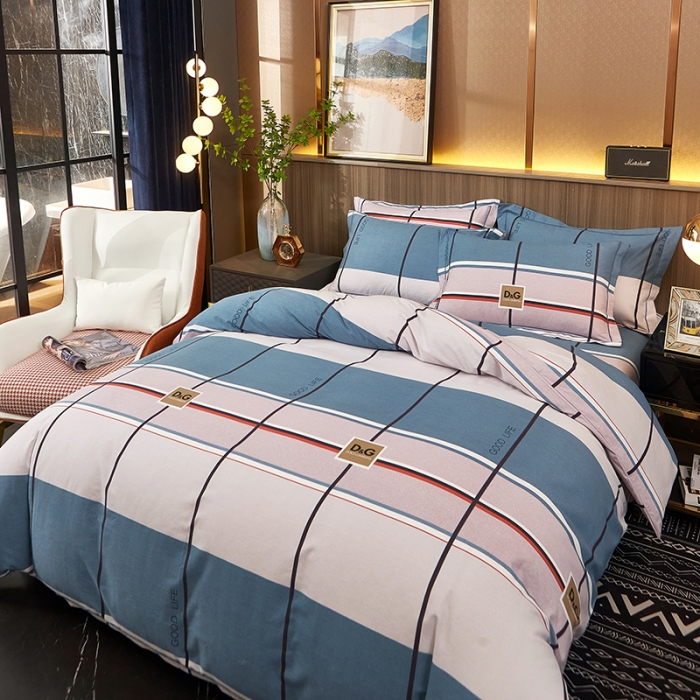 91家纺网 家纺一手货源 找家纺 雲归梦2021新款多规格全棉加厚生态磨毛四件套 印象空间