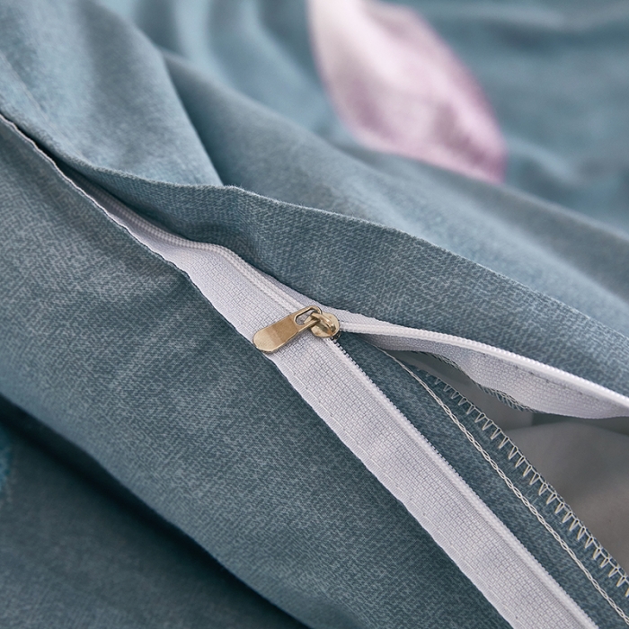 91家纺网 家纺一手货源 找家纺 雲归梦2021新款多规格全棉加厚生态磨毛四件套 羽叶