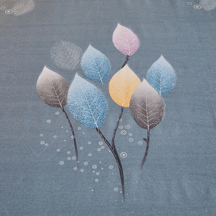 91家纺网 家纺一手货源 找家纺 雲归梦2021新款多规格全棉加厚生态磨毛四件套 羽叶