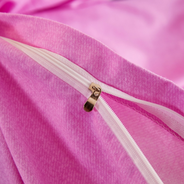 91家纺网 家纺一手货源 找家纺 雲归梦2021新款多规格全棉加厚生态磨毛四件套 追梦-粉