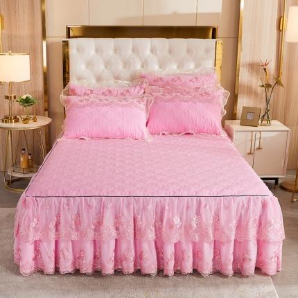 91家纺网 家纺一手货源 找家纺 （总）瑞宝 2025新款超柔莫奈尔夹棉单品床裙