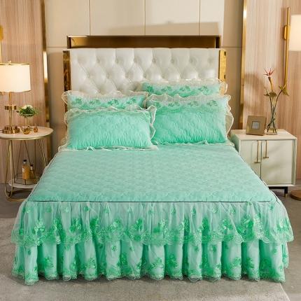 91家纺网 家纺一手货源 找家纺 （总）瑞宝 2025新款超柔莫奈尔夹棉单品床裙