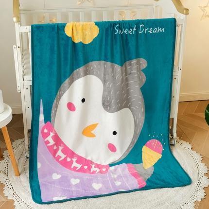 91家纺网 家纺一手货源 找家纺 （总）茗婷家纺 2025单层法兰绒儿童毛毯云毯宝宝盖毯床单供跨境外贸亚马逊TEMU