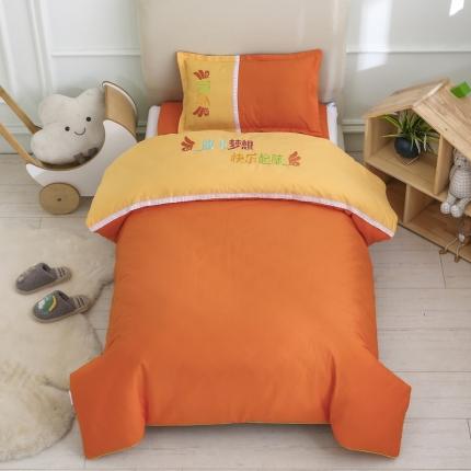 91家纺网 家纺一手货源 找家纺 （总）芭伯妮 绣花儿童套件幼儿园被子三件套六件套