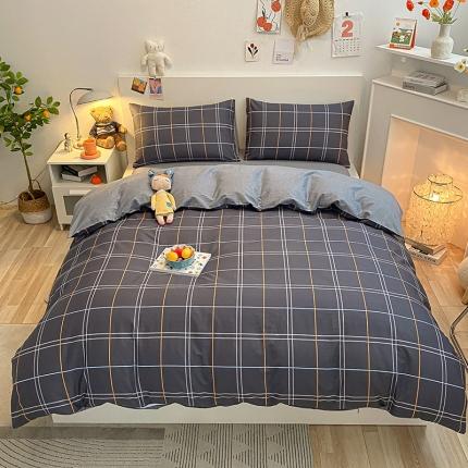 91家纺网 家纺一手货源 找家纺 晨希家居 2021新款13372全棉印花四件套布拉格