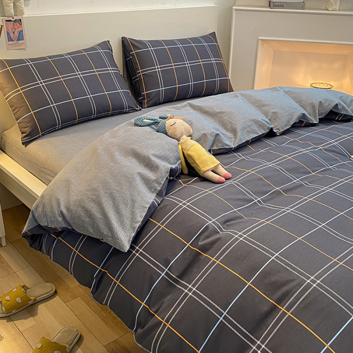 91家纺网 家纺一手货源 找家纺 晨希家居 2021新款13372全棉印花四件套布拉格