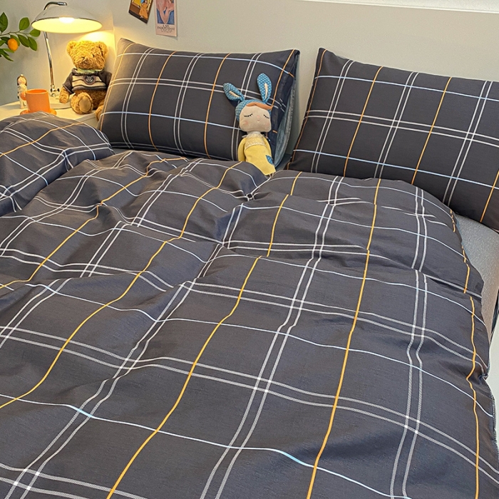 91家纺网 家纺一手货源 找家纺 晨希家居 2021新款13372全棉印花四件套布拉格