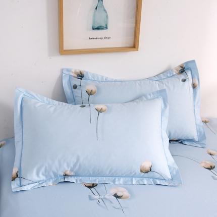 名优 2023新款13374全棉印花枕套48*74cm露华浓