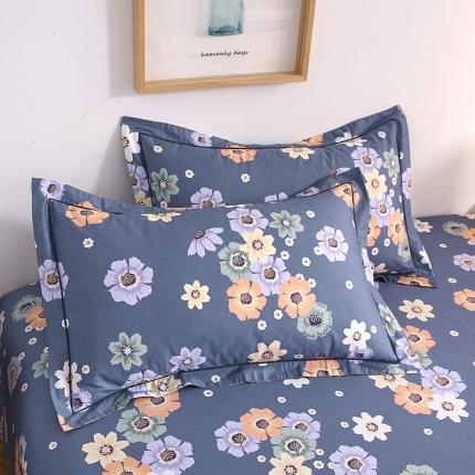 名优2023新款13374全棉印花枕套48*74cm时光花影