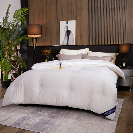 91家纺网 家纺一手货源 找家纺 2025全棉小提花立体大豆纤维被子 纯棉春秋被全棉加厚冬被