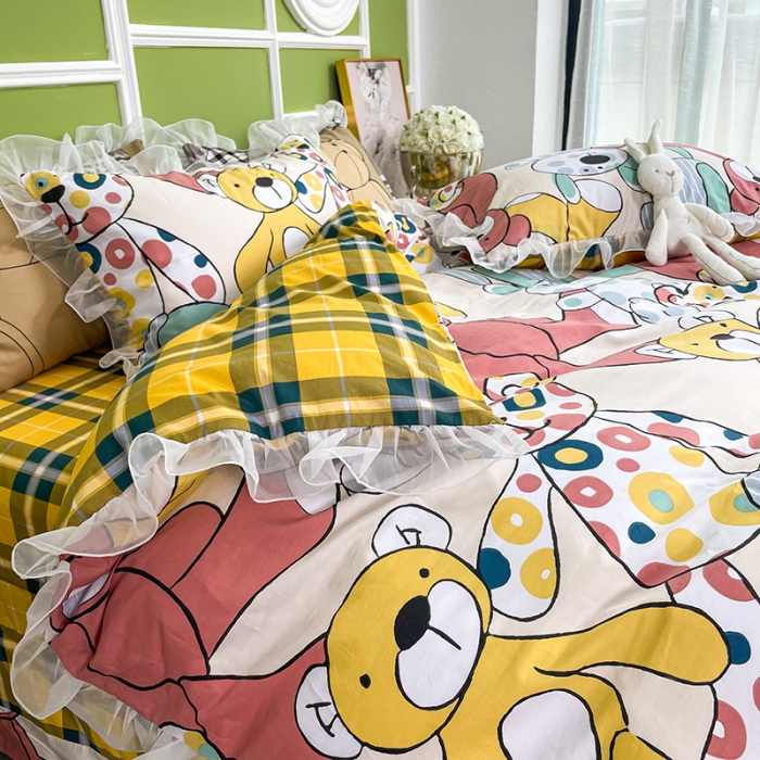 91家纺网 家纺一手货源 找家纺 （总）品家居 2021新款80支全棉高端澳棉四件套