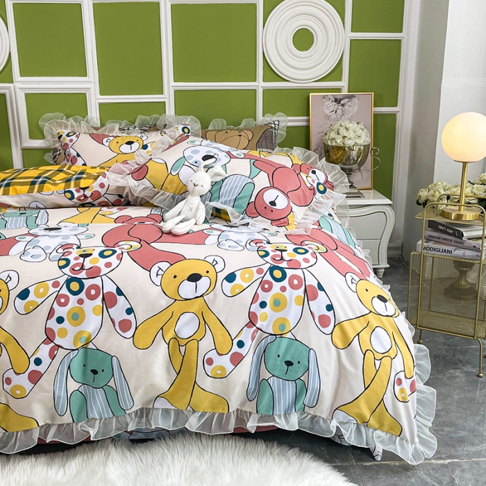 91家纺网 家纺一手货源 找家纺 （总）品家居 2021新款80支全棉高端澳棉四件套