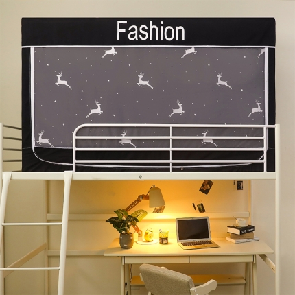 91家纺网 家纺一手货源 找家纺 （总）迪凡保罗 2023新款C06遮光帘上下铺学生蚊帐