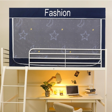 91家纺网 家纺一手货源 找家纺 （总）迪凡保罗 2023新款C06遮光帘上下铺学生蚊帐