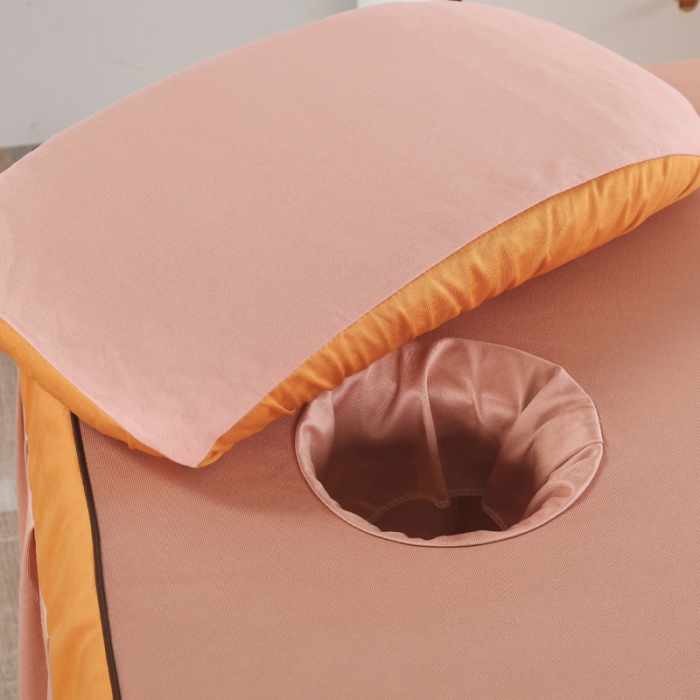 91家纺网 家纺一手货源 找家纺 不打烊家纺  2025新款陌上花开美容床罩 玉色