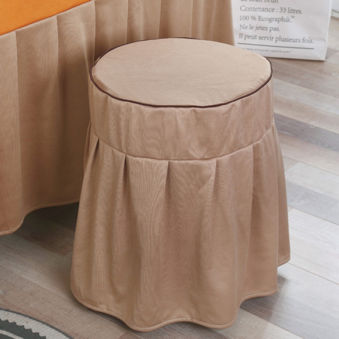 91家纺网 家纺一手货源 找家纺 不打烊家纺  2025新款梅花三弄美容床罩 驼色