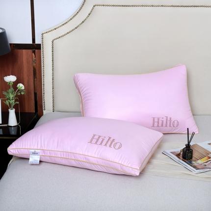 91家纺网 家纺一手货源 找家纺 煌朝 2021新款立体烫钻枕芯 粉色