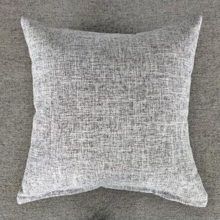 91家纺网 家纺一手货源 找家纺 （总）李帅家居 加厚棉麻风格抱枕亚麻靠垫沙发靠背腰靠枕套定制