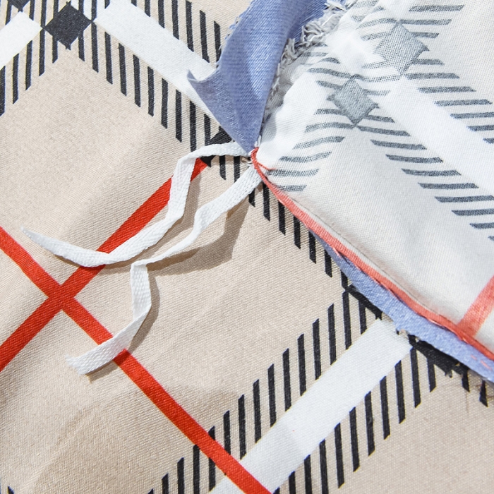 91家纺网 家纺一手货源 找家纺 靓生活 2021新款大版磨毛印花四件套 天空之翼