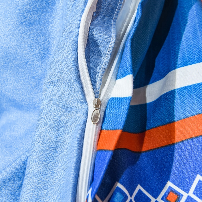 91家纺网 家纺一手货源 找家纺 靓生活 2021新款大版磨毛印花四件套 哈尼格