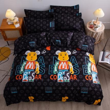 91家纺网 家纺一手货源 找家纺 （总）乐居坊2021新款芦荟棉四件套