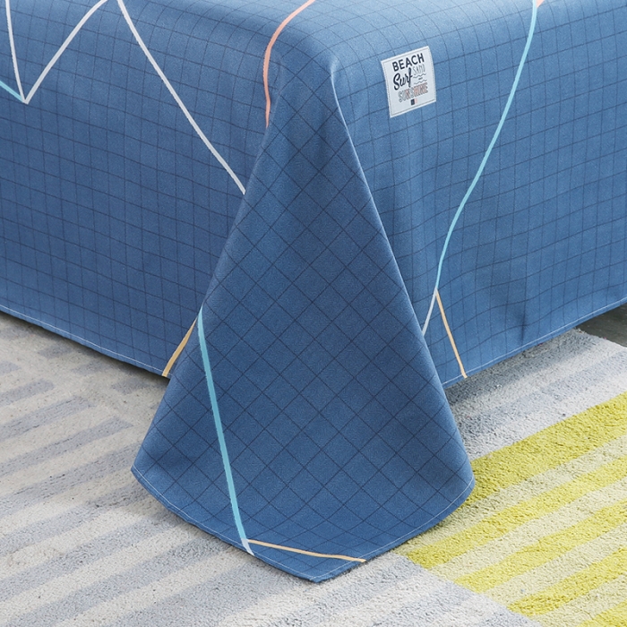 91家纺网 家纺一手货源 找家纺 爱诗诺 2025新款植物羊绒四件套磨毛印花亲肤四件套自由风格