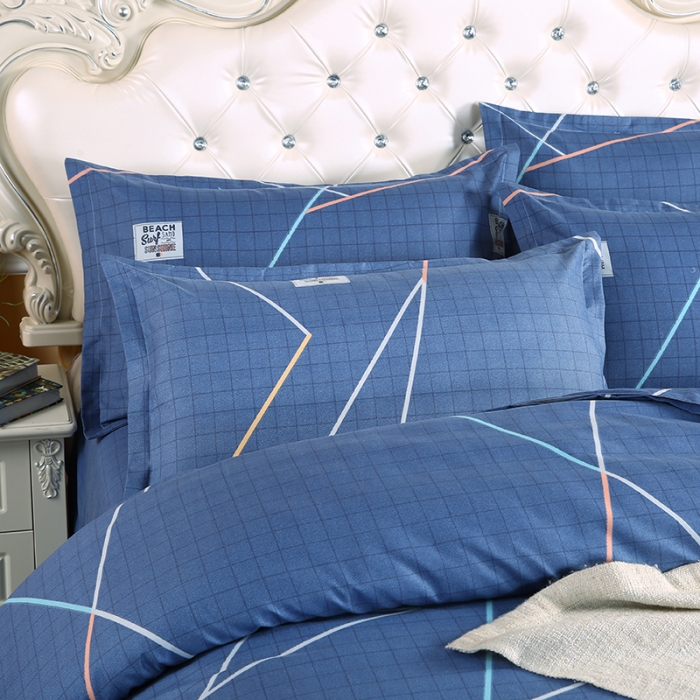 91家纺网 家纺一手货源 找家纺 爱诗诺 2025新款植物羊绒四件套磨毛印花亲肤四件套自由风格