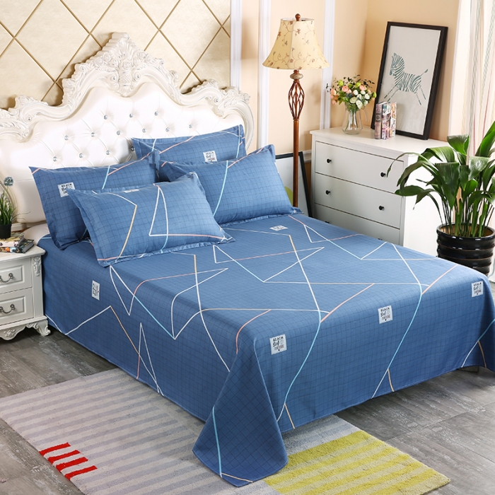 91家纺网 家纺一手货源 找家纺 爱诗诺 2025新款植物羊绒四件套磨毛印花亲肤四件套自由风格