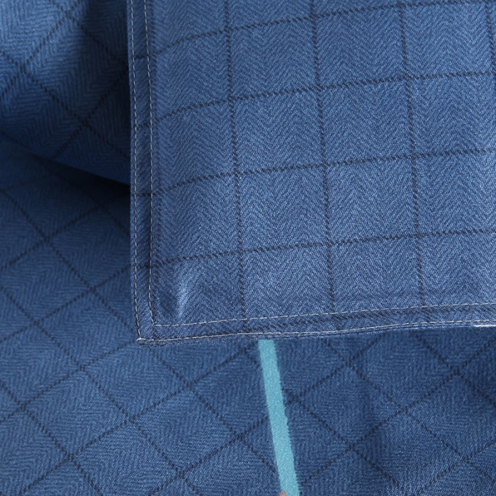 91家纺网 家纺一手货源 找家纺 爱诗诺 2025新款植物羊绒四件套磨毛印花亲肤四件套自由风格