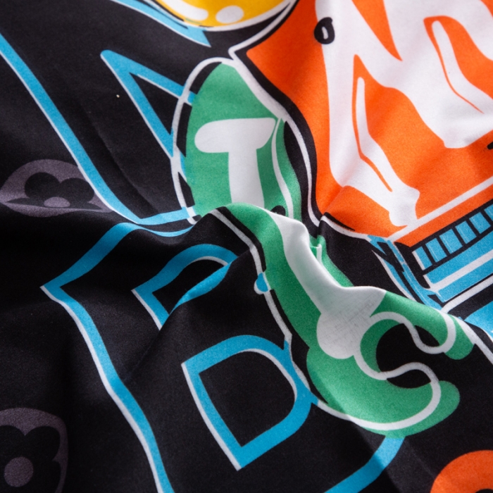 91家纺网 家纺一手货源 找家纺 乐居坊2021新款芦荟棉四件套潮牌熊