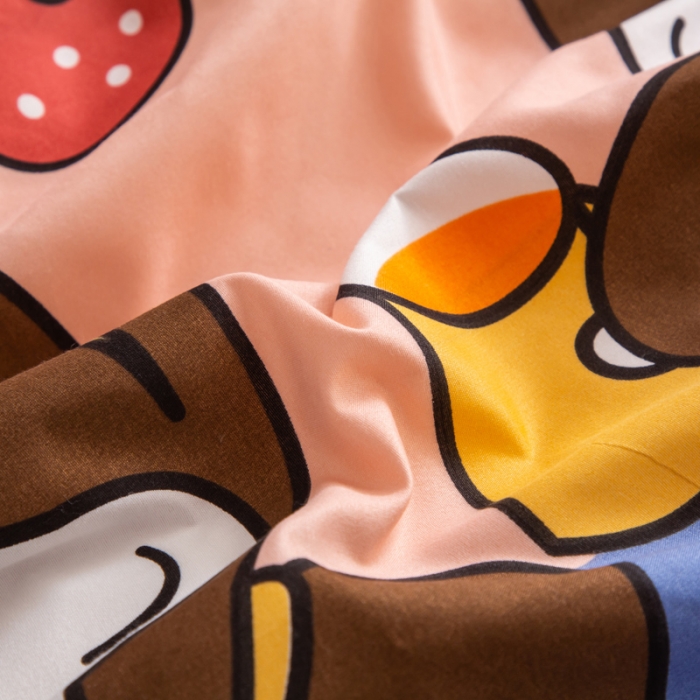 91家纺网 家纺一手货源 找家纺 乐居坊2021新款芦荟棉四件套干饭人