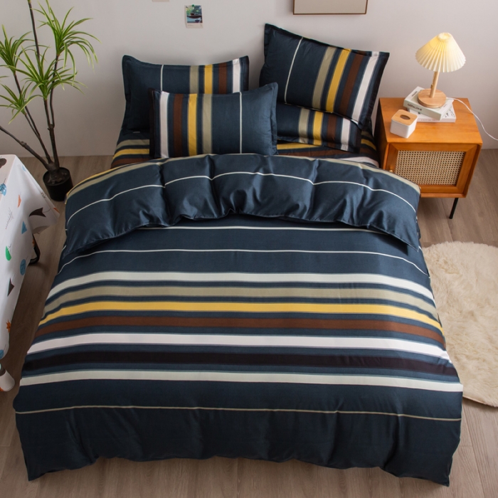 91家纺网 家纺一手货源 找家纺 乐居坊2021新款芦荟棉四件套灵动时刻