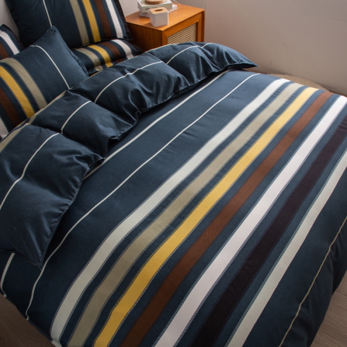 91家纺网 家纺一手货源 找家纺 乐居坊2021新款芦荟棉四件套灵动时刻