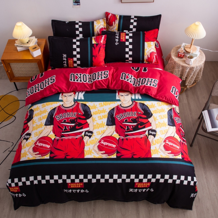 91家纺网 家纺一手货源 找家纺 乐居坊2021新款芦荟棉四件套青春岁月