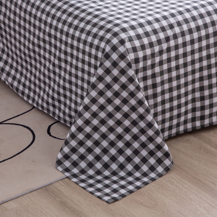 91家纺网 家纺一手货源 找家纺 乐居坊2021新款芦荟棉四件套笑脸