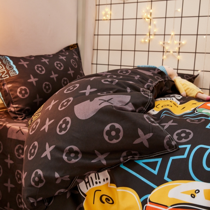 91家纺网 家纺一手货源 找家纺 乐居坊 2021芦荟棉花型宿舍床潮牌熊