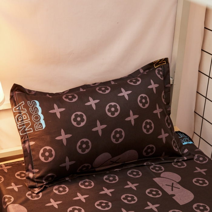 91家纺网 家纺一手货源 找家纺 乐居坊 2021芦荟棉花型宿舍床潮牌熊