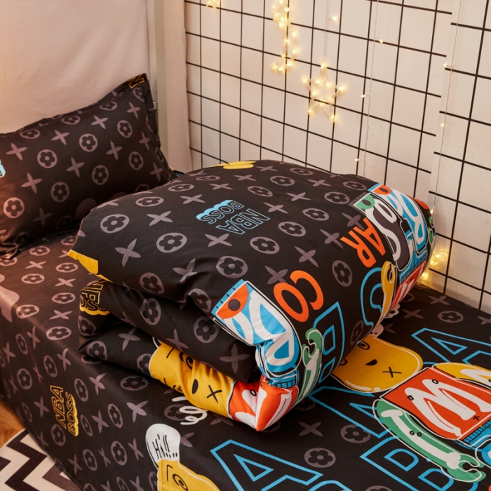 91家纺网 家纺一手货源 找家纺 乐居坊 2021芦荟棉花型宿舍床潮牌熊