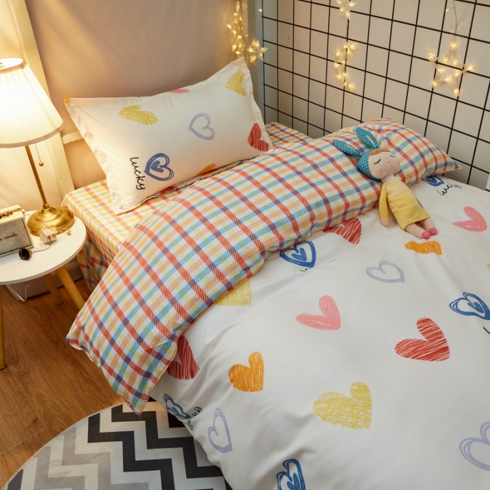 91家纺网 家纺一手货源 找家纺 乐居坊 2021芦荟棉花型宿舍床心动时刻