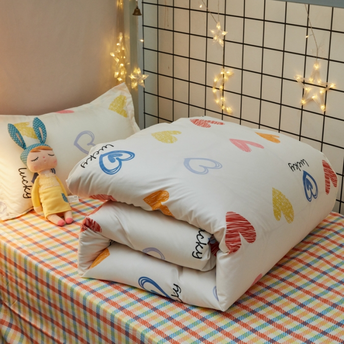 91家纺网 家纺一手货源 找家纺 乐居坊 2021芦荟棉花型宿舍床心动时刻