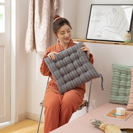 棉老师 2021新款心语椅垫 灰