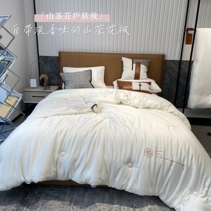 91家纺网 家纺一手货源 找家纺 （总）芯氧 2021新款山茶花系列被芯