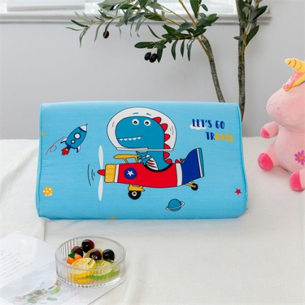 91家纺网 家纺一手货源 找家纺 其乐枕芯 全棉A类儿童乳胶记忆枕芯 护颈枕头