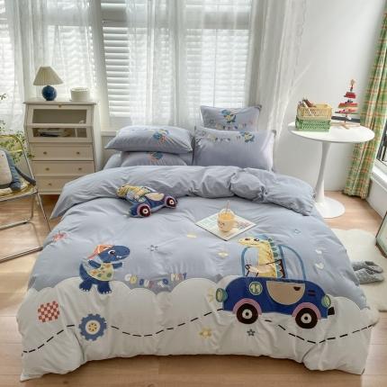 (总)西西家居 2021新款40支全棉水洗棉四件套