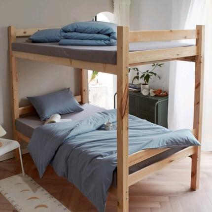 91家纺网 家纺一手货源 找家纺 总酒店酒店新款全棉纯色水洗棉学生四件套 