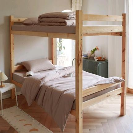 91家纺网 家纺一手货源 找家纺 总酒店酒店新款全棉纯色水洗棉学生四件套 