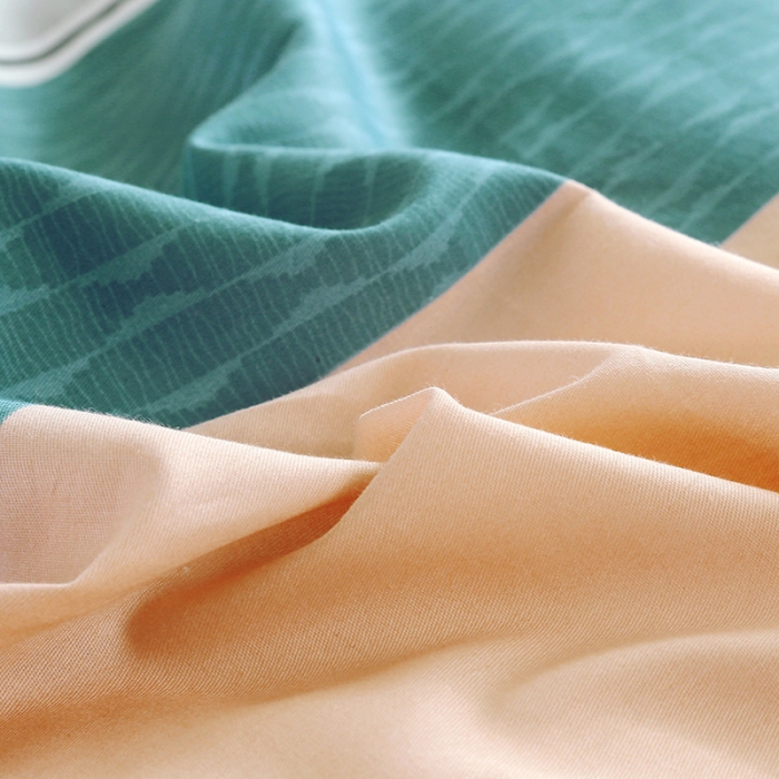 91家纺网 家纺一手货源 找家纺 雨萝家纺 2022新款纯棉四件套全棉学生宿舍三件套 曼城时光