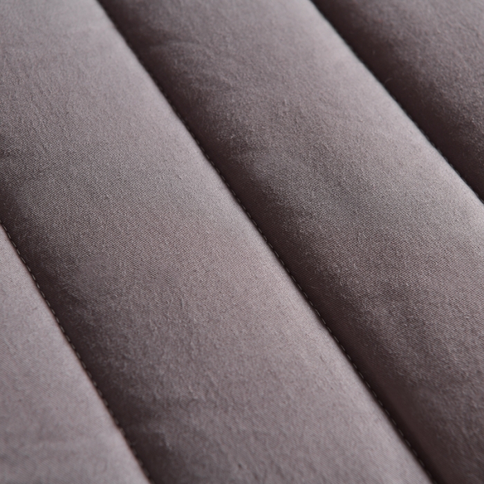 91家纺网 家纺一手货源 找家纺 亿丁点床垫 2021新款法莱绒针织立体床垫立体4D灰小床