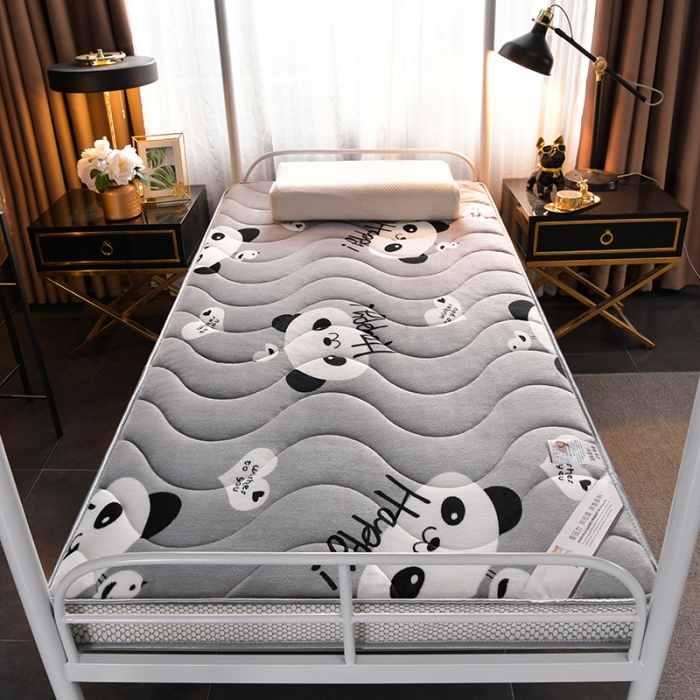 91家纺网 家纺一手货源 找家纺 亿丁点床垫 2021新款法莱绒针织立体床垫法莱绒世纪贝贝小床