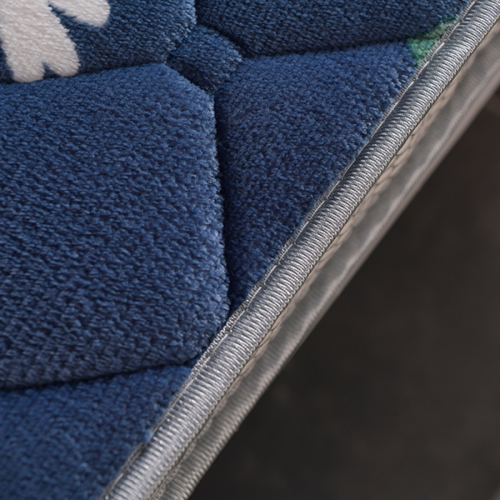 91家纺网 家纺一手货源 找家纺 亿丁点床垫 2021新款法莱绒针织立体床垫法莱绒小雏菊小床